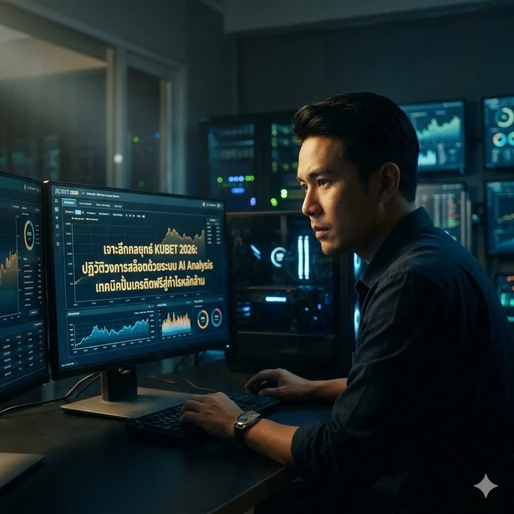 เจาะลึกกลยุทธ์ KUBET 2026: ปฏิวัติวงการสล็อตด้วยระบบ AI Analysis และเทคนิคปั้นเครดิตฟรีสู่กำไรหลักล้าน