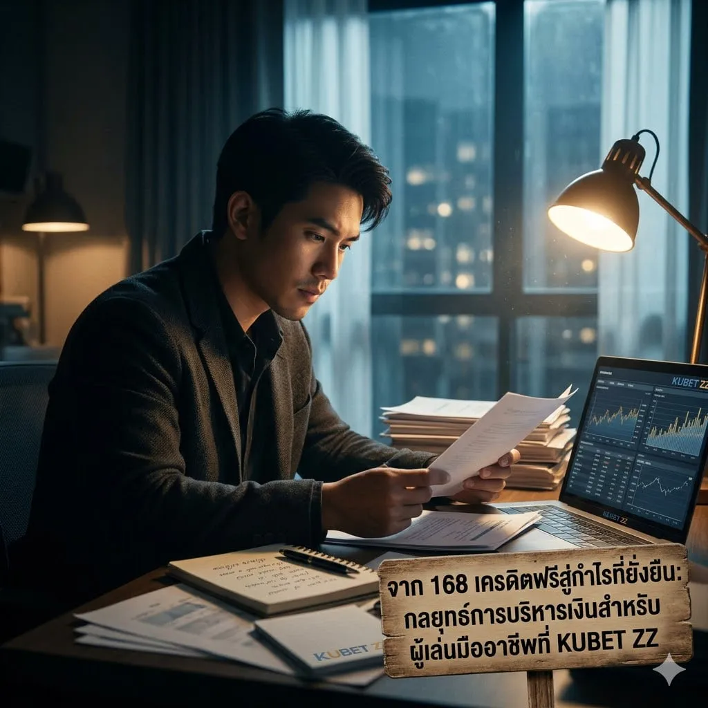 จาก 168 เครดิตฟรีสู่กำไรที่ยั่งยืน: กลยุทธ์การบริหารเงินสำหรับผู้เล่นมืออาชีพที่ KUBET ZZ